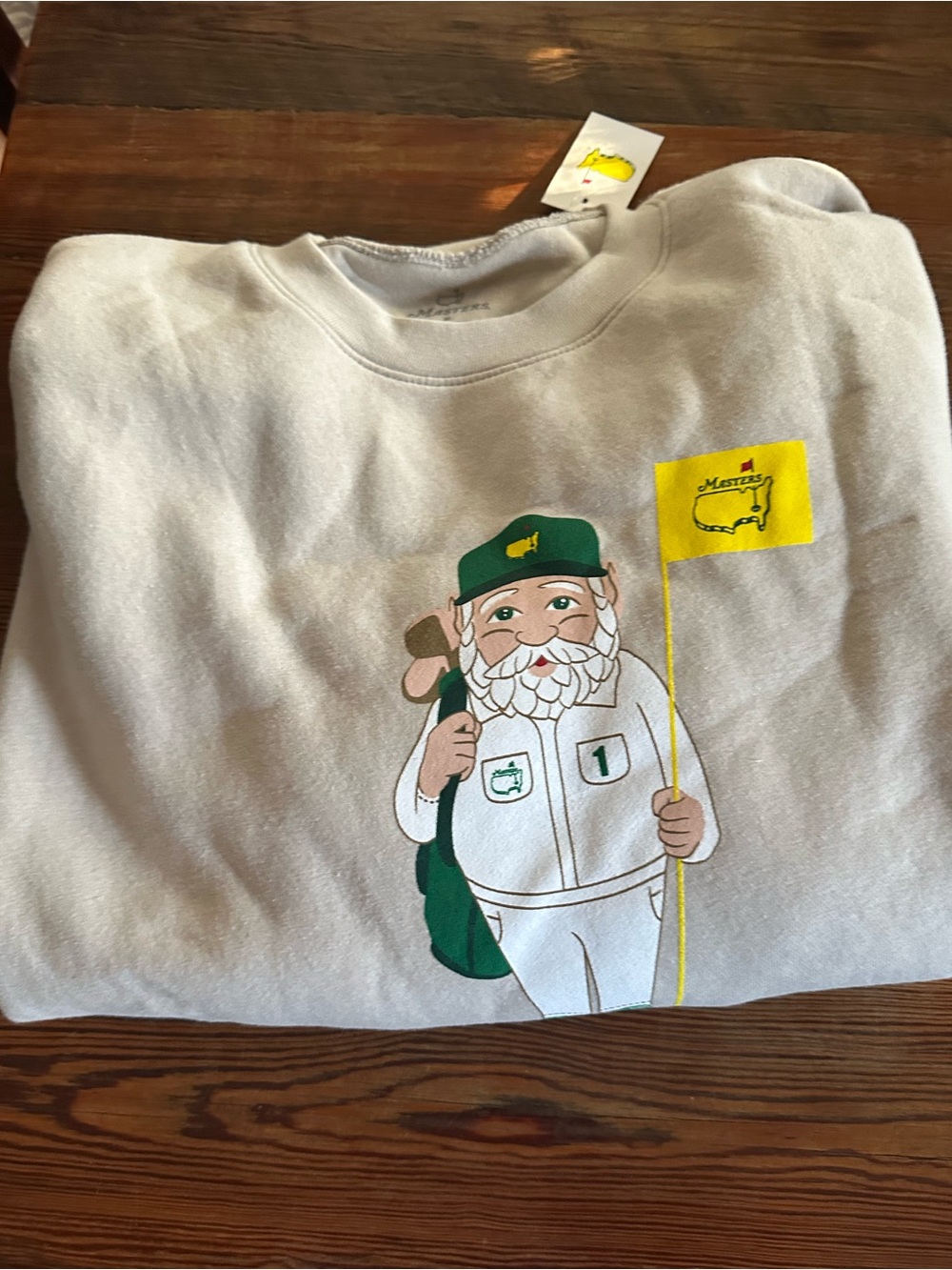 Masters Women’s Cream Gnome 2026 Sweatshirt
